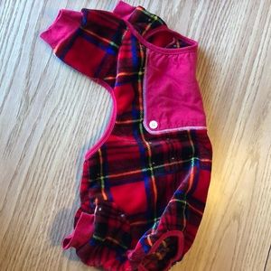 Multicolored Dog PJs size large